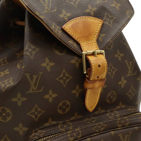 LOUIS VUITTON Brown Monogram Backpack - Picture 8 of 10